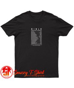 Bible Emergency Number T Shirt