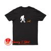 Bigfoot walking a daschund T Shirt