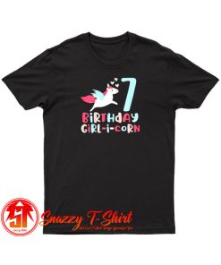 Birthday Girl I Corn Unicorn T Shirt