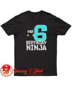 Birthday Ninja T Shirt