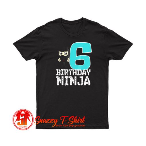 Birthday Ninja T Shirt