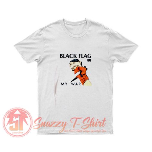 Black Flag My War Vintage Album T Shirt