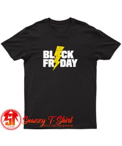 Black Friday Lightning T Shirt