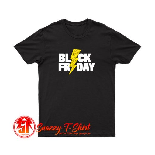 Black Friday Lightning T Shirt