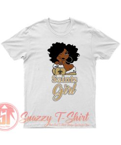 Black Girl Oklahoma Saints T Shirt