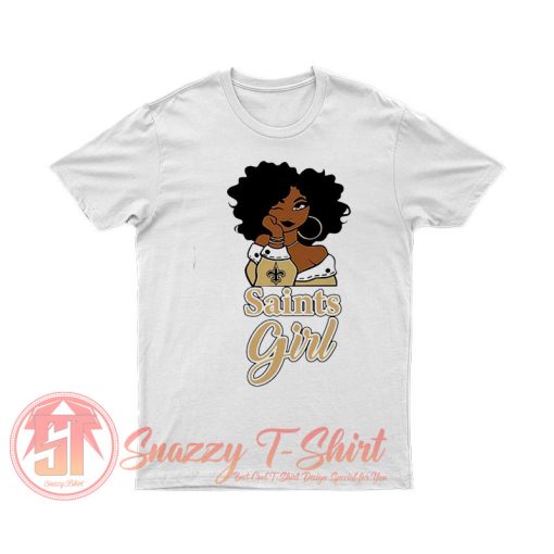 Black Girl Oklahoma Saints T Shirt