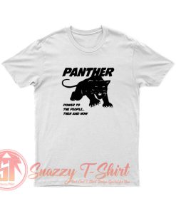 Black Panther Power To The People T Shirt