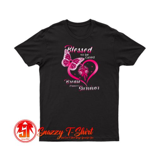 Blessed To Be Called Breast Cancer Survivor T Shirt