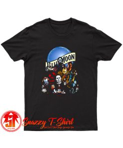 Blue Moon Beer Parody Killers Horror Halloween T Shirt