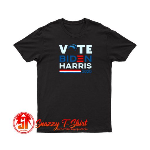 Blue Wave Biden Harris T Shirt