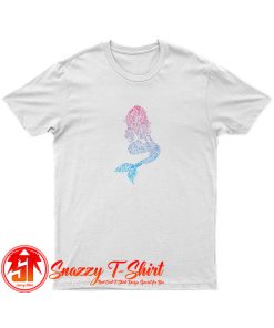 Blue and Pink Mermaid T Shirt