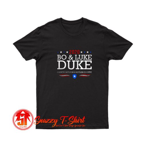 Bo and Luke Duke T Shirt