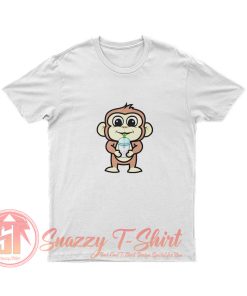 Boba Tea Monkey T Shirt