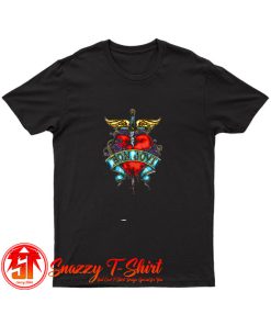 Bon Jovi Heart Dagger Logo T Shirt