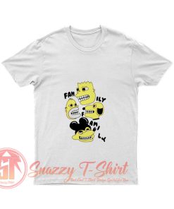 Bootleg Bart Snoopy Mickey Skate T Shirt