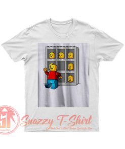 Brick man many faces parody T Shirt