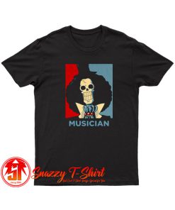 Brook Soul King Anime Musician T Shirt