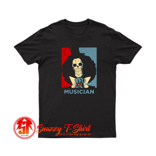 Brook Soul King Anime Musician T Shirt