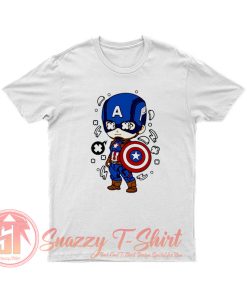 Captain America Pop Art T Shirt