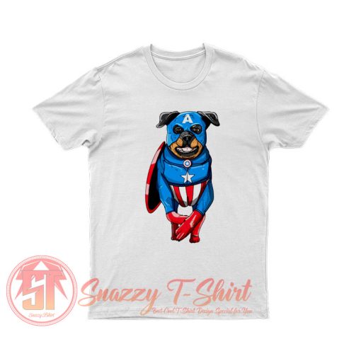 Captain Rottweiler T Shirt