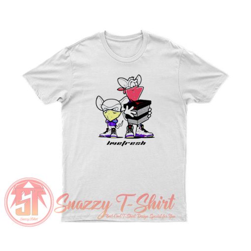 Cartoon Vintage Sneaker Heist T Shirt