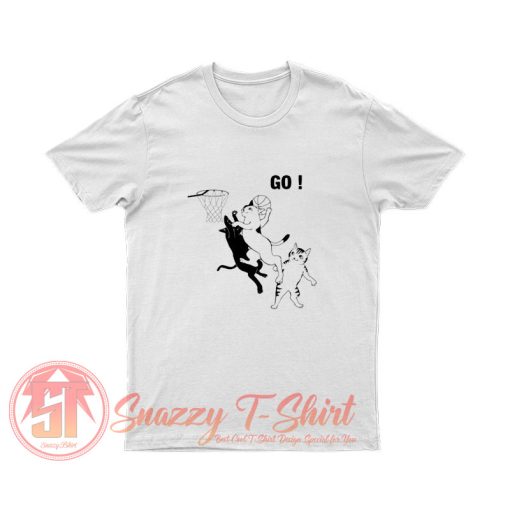 Cat Aiming Go T Shirt