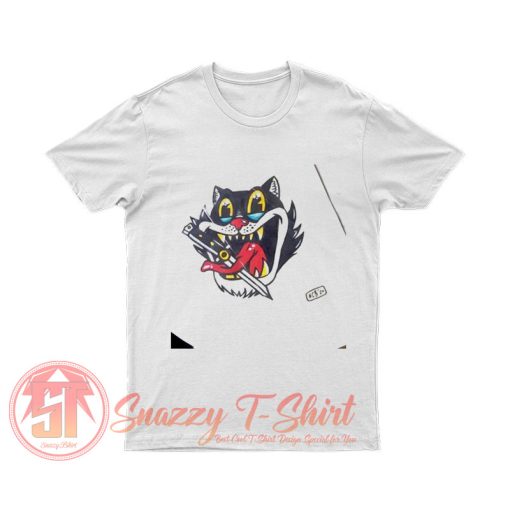 Cat Tattoo Flash T Shirt