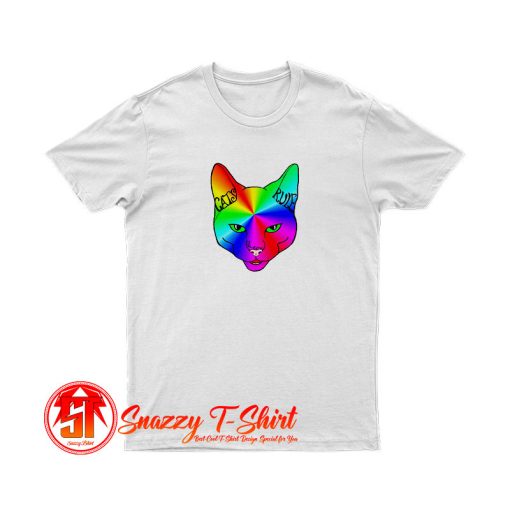 Cats Rule Rainbow Meow T Shirt