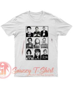 Celebrities Mugshot T Shirt