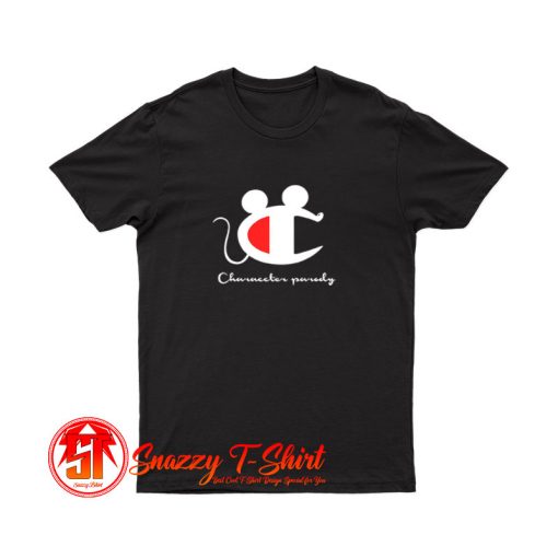 Champion Mickey Mouse Logo Parody T Shirt