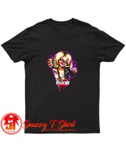 Childs Play Neon Chucky and Tiffany T Shirt