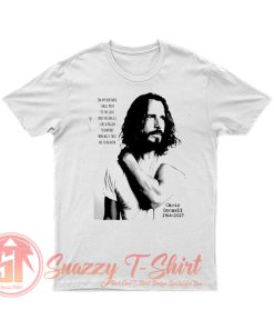 Chris Cornell Poster T Shirt