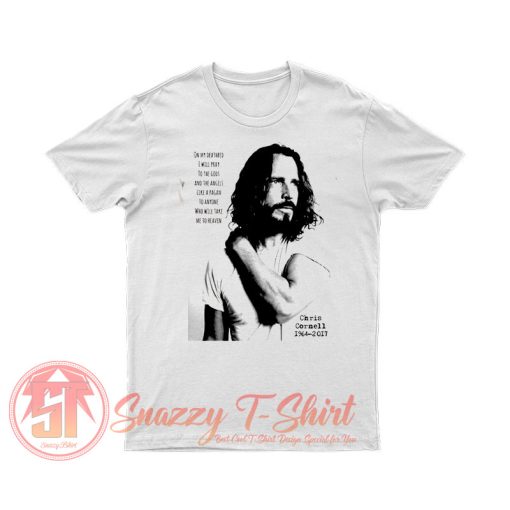 Chris Cornell Poster T Shirt