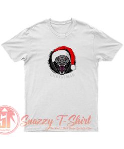 Christmas King Kong T Shirt