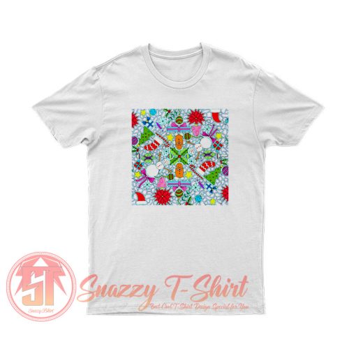 Christmas Mosaic T Shirt