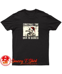 Christmas Time Back In Business Plague Doctor T Shirt