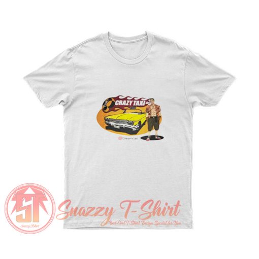 Crazy Taxi Sega Dreamcast Throwback T Shirt