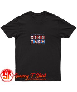 Creep Fighters 2 Select Your Creep 8bits Horror Killers T Shirt