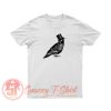 Crow Hat Mens White T Shirt