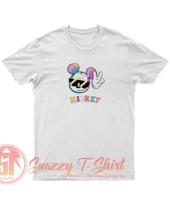 Cute Disney Mickey Mouse Eyeglasses T Shirt