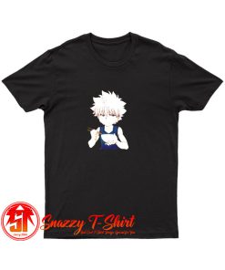 Cute Killua Zoldyck Hunter X Hunter Funny Meme Manga Baka Otaku T Shirt