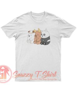 Cute Three Bear T Shirt