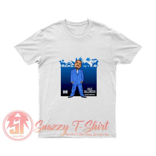 DAZ Dillinger Caricature T Shirt