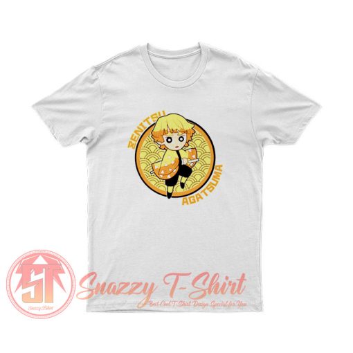 DEMON SLAYER KIMETSU NO YAIBA ZENITSU CIRCLE T Shirt