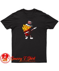 Dabbing Fries Usa Finger Chips T Shirt