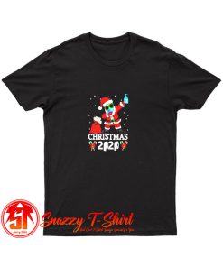 Dabbing Santa With Face mask Handwashing T Shirt