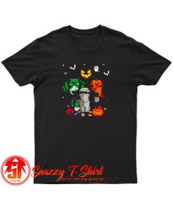 Dachshund Friend Halloween T Shirt