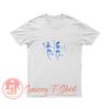 Dancing Skeletons Couples T Shirt