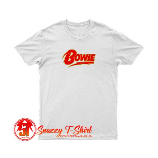 David Bowie Logo T Shirt