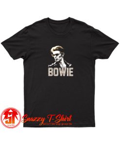 David Bowie The Man Photo Leopard T Shirt